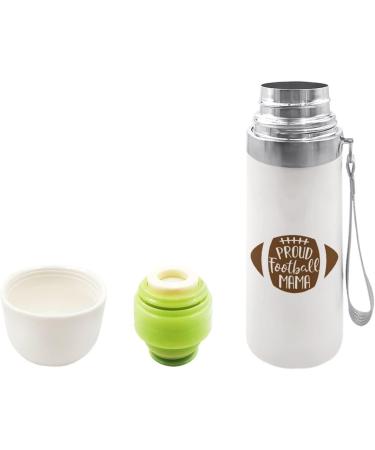 Proud Football Mama Insulated Water Bottle 19 OZ Stainless Steel Travel Mug For Drink Sports Camping Hiking Outdoors - Buy Online on GoSupps.com