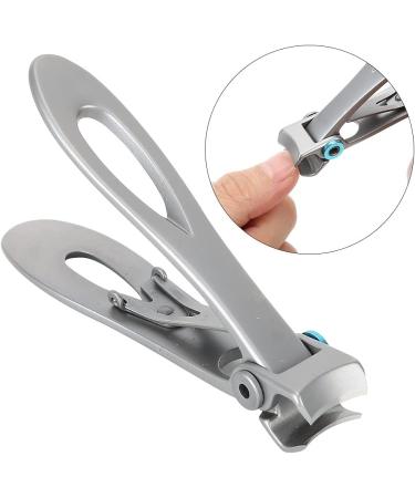 Durable Toe Clipper Nail Clipper Clean and Beautiful for Home Salon Shop Manicure Store Beauty Salon (Silver) - Buy Online on GoSupps.com