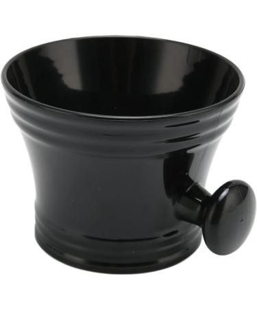 Brrnoo Portable Shaving Soap Peel - Large Capacity Foam Mug with Handle Durable Black Plastic for Hairdressing Trips - International Shipping Available - Buy Online on GoSupps.com