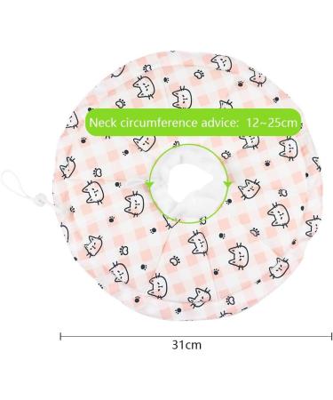 Adjustable Soft Cat Recovery Collar | Lick Protection for Post-Surgery & Injured Cats (Size S) - Buy Online on GoSupps.com