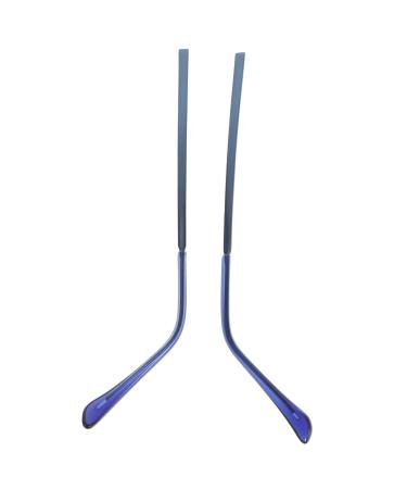 Lurrose glasses 1 pair of glasses accessories n myopia sunglasses glasses brick glasses repair set glasses substitute Timber metal metal glasses frame blue universal blue 13.6x0.6cm