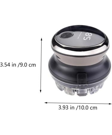 Ipetboom 1 Set Hair Clipper Face Hair Trimmer Men Stubble Trimmer Mens Electric Men Head Rechargeable Fabric Self Suit Stainless Steel Man Charging Mode Black - Buy Online on GoSupps.com