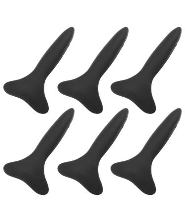 FRCOLOR Silicone Applicator Brushes Women Wax Spatulas Eyebrow Non- Mini Girls Mascara Brush Grooming Reusable Scratch Tools Cosmetic Tool Brow Non Black Stick Makeup