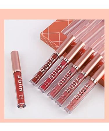12-Piece Matte Liquid Lipstick & Lipliner Set - Long-Lasting, Waterproof Nude Lip Makeup Gift for Women - Red Lifter Lip Gloss - Set A - Buy Online on GoSupps.com