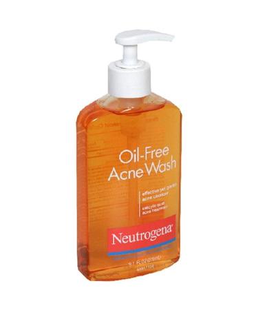 Neutrogena Salicylic Acid Acne Treatment Oil-Free Acne Wash 9.1 Fluid Ounce (270 ml)