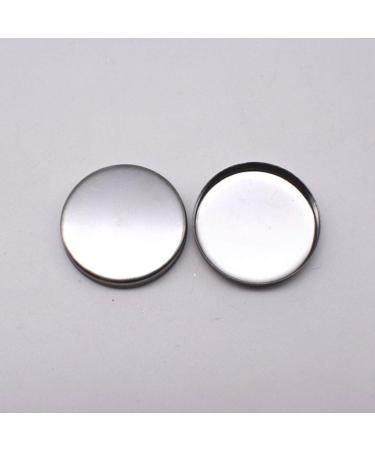 30 Empty Round Metal Tin Palette Pans for Cosmetic Eyeshadow - 26mm x 5mm | Ideal for Magnetic Makeup Palettes - Buy Online on GoSupps.com