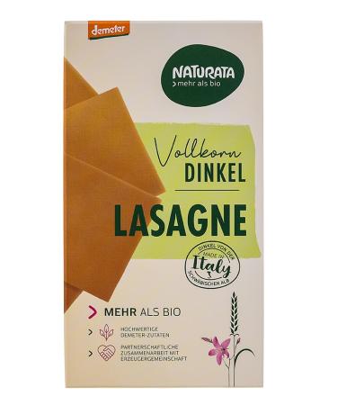 Buy Naturata Spelled Grain Lasagna - Organic & Healthy International Shipping - Buy Online on GoSupps.com