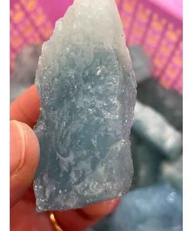 Natural Crystal Rough Home 20-120g Natural Aquamarine Quartz Beryl Gemstone Crystal Stones Original (Size : 120-140g) - Buy Online on GoSupps.com