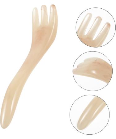 Beaupretty 4-Piece Scalp Massage Set | Gua Sha Comb & Hair Scraper - Jade Head Massage Tools for Relaxation & Energy - Buy Online on GoSupps.com