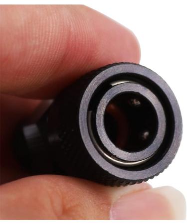 Universal 1/8'' NPT Male Thread to 8MM Female Quick-Disconnect Connector Adapter  Black Zinc Plated Copper  PCP Paintball Charging Fittings with Sealing O-Ring 1/8 NPT Male to 8mm Female - Buy Online on GoSupps.com