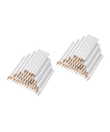 Beaupretty 50 Pcs Nail Art Drill Pencil Tools Pencils Diamond Picking Pen Pencil for Rhinestones Nail Dotting Pencil Beads Picking Pen Gems Picking Pen Pencil Draw Wood Short Electric Drill 8.50X0.70X0.70CMx2pcs As Shownx2pcs