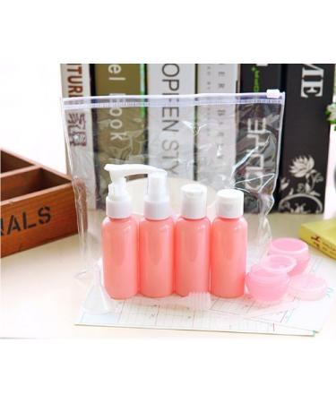WOIWO 9-Piece Travel Kit - Plastic Spray Bottles Lotion Shampoo & Cosmetic Containers for International Shipping - Buy Online on GoSupps.com