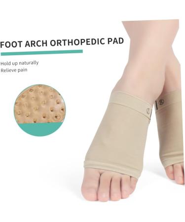 NOLITOY Arch Support Insoles for Flatfoot | 1 Pair Foot Pad Orthotics & Massage Pads - Comfortable Elastic Inserts for Pain Relief - Buy Online on GoSupps.com