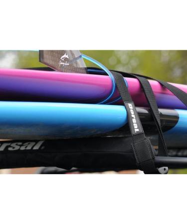 15' Blue Nylon Dorsal Tie Down Straps for Roof Racks, Surfboards, Kayaks, Canoes & Paddleboards - Buy Online on GoSupps.com