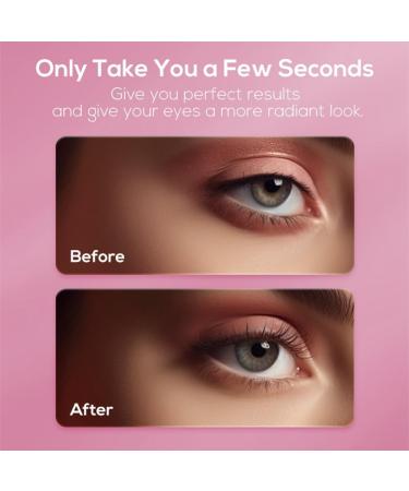 Mkcavne Pink YJ02 Eyelashes Curls Portable Small Electric Heated Eyelash Curler Long Lasting Electric Heated Comb Makeup Tool - Buy Online on GoSupps.com