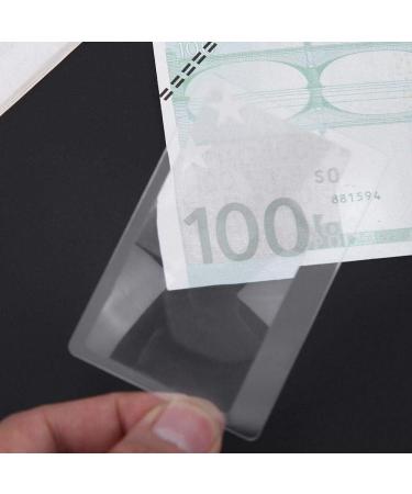 U-K Durable Processed 5pcs 3X Credit Card Shape Magnifiers Transparent Magnifier Fresnel Lens Excellent and - Buy Online on GoSupps.com