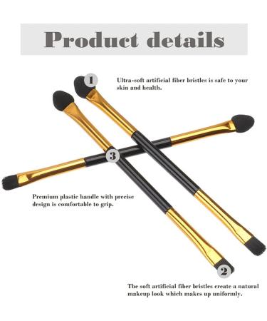 FOMIYES Womens Makeup Set Hair Brush Sets 20Pcs Double- headed Eye Makeup Fiber Eye Shadow Set Women Makeup for Eyebrow Eyeliner Eyebrow Brush Applicator Women Makeup Set - Buy Online on GoSupps.com