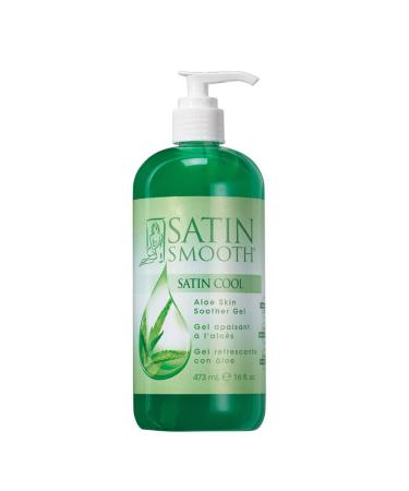 Satin Cool Smooth Cleanser & Aloe Vera Gel Set - 16 oz / 473 ml for Refreshing Skin Care - Buy Online on GoSupps.com