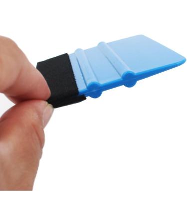 Gebildet Durable Black Felt Edge Squeegee 4 Inch for Car Vinyl Film Wrapping Decal Squeegee Window Tint Work Scratch free Squeegee. Pack of 2 2pcs squeegee-black - Buy Online on GoSupps.com