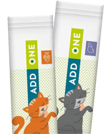 Porus Add One | Salmon Cream Flavor | 30 x 10 g | Food Supplement for Cats | Delicious treat to mix with Porus One - Buy Online on GoSupps.com