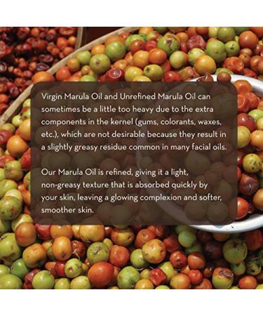 Pure Body Naturals Marula Facial Oil 1oz - Cold-Pressed Vegan Luxury for Face & Hair - Buy Online on GoSupps.com