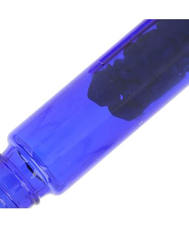 Fabater Roller Bottle Hotel Glass Essential Oil Bottle for Home Travel (10ML dark blue essential oil bottle + jade ball) - Buy Online on GoSupps.com