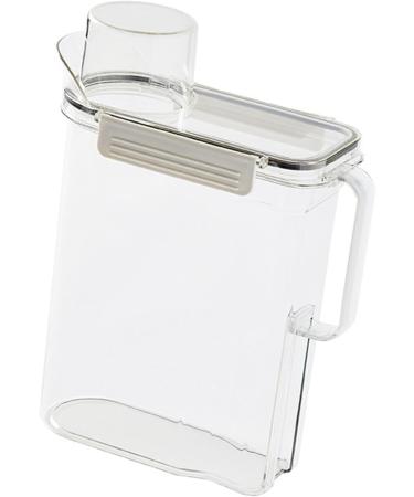 Laundry Detergent Dispenser Plastic Large Capacity Laundry Powder Storage Organizer with Lid Laundry Detergent Holder for Laundry Beads Oatmeal Pet Food - Buy Online on GoSupps.com