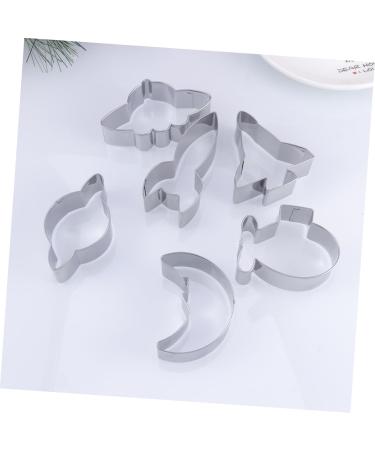 MAGICLULU Biscuit Cutters Cookie Cutters 12 Pcs Cake Mold Biscuit Cutting Machine Cookie Mold Cookie Molds Mx2pcs Silverx2pcs - Buy Online on GoSupps.com