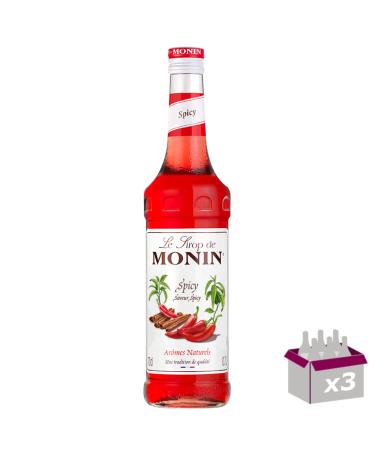 Set of 3 Hot Spicy Syrup 70cl