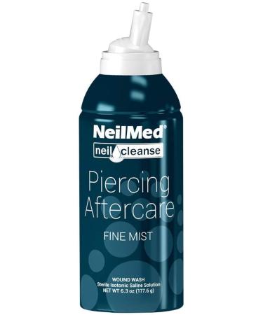 NeilMed NeilCleanse Piercing Aftercare 6.3oz Fine Mist - Gentle Care for Piercings - Buy Online on GoSupps.com
