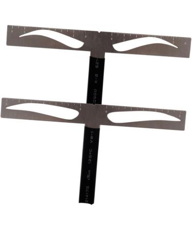 DOITOOL Brow Stencils Eyebrow Stencil Kit Eyebrow Drawing Tool Eyebrow Ruler Stencil Template Mold With Box - Buy Online on GoSupps.com
