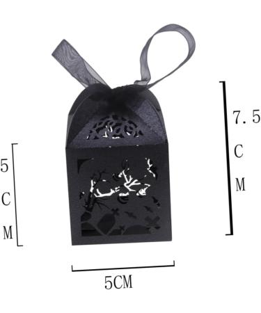 HOMSFOU Exquisite Candy Container 50pcs Box Hollow Branches Design Gift Box Candy Candy Container - Buy Online on GoSupps.com