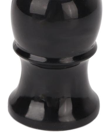 Ankroyu Men's Shaving Brush - Portable Wooden Handle Curved Design Foam Barn Cleaning Tool - Perfect for Home Salon - Buy Online on GoSupps.com