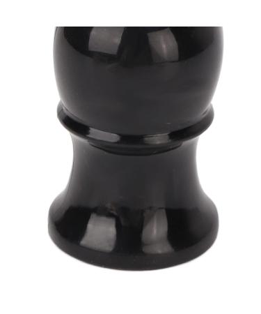 Angrek Men's Beard Foam Brush | Portable Curved Handle Shaving Brush for Perfect Edges - Ideal for Home & Travel - Buy Online on GoSupps.com