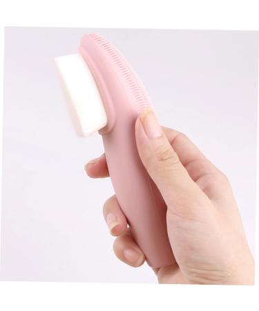 Angoily Soft Bristle Cleaning Brush Facial Cleansing Brush Scrubber Manual Facial Cleansing Brush Manual Facial Scrubber Miss Face Man-made Fiber Plastic Makeup Tools - Buy Online on GoSupps.com