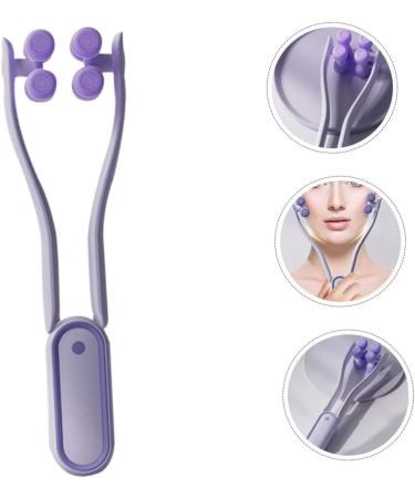 minkissy 2pcs Facial Massager Walker Face Tool The Tools Womens Face Roller Facial Roller Skin Care Roller Beauty Tools Face Sculpting Tool Essentials Miss Scroll Wheel Pmma Purple 27.50X6.80X5.00CMx2pcs Purplex2pcs - Buy Online on GoSupps.com