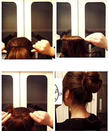 6-Piece Plastic Bun Maker Curler/Hair Holders - Twist, Clip, and Style with Ease! - Buy Online on GoSupps.com