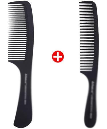 Comb Hair Care 2pcs Hair Styling Comb Fine Tooth Hair Comb Set Styling Comb For Curly Straight Long Short Hair Black 1 Hair Brush Brass - Buy Online on GoSupps.com