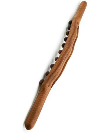 Ntcpefy 20 Beads Gua Sha Scraping Stick - Muscle Relief Massage Tool for Back & Waist - International Shipping - Buy Online on GoSupps.com