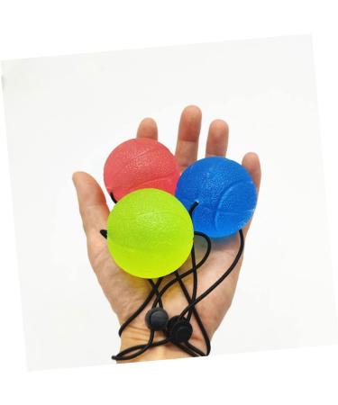 Beavorty 5-St Handle Ball Exercises - Squeeze Ball Hand Exercise Balls for Strength & Rehabilitation | International Shipping Available - Buy Online on GoSupps.com