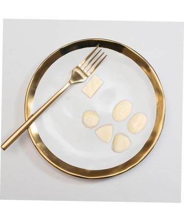 ifundom 24 pcs Simulation chocolate interesting children toy cake photography props chocolate decor fake chocolate props kids toys in bulk children accessory pvc 3d Charm food white - Buy Online on GoSupps.com
