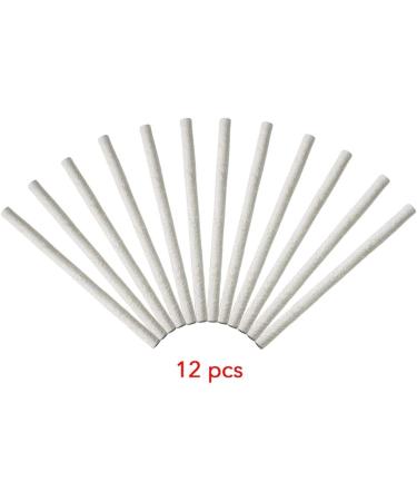 12pcs Fiberglass Tiki Wicks - Long Lifespan Replacement for Bottle Tiki Torches & Oil Lamps | Outdoor Garden Lighting Decor - Buy Online on GoSupps.com