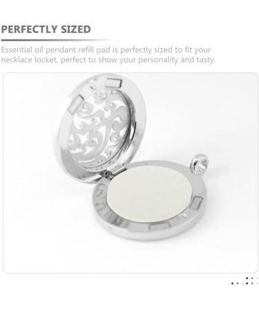 Healvian Cotton Diffuser Pad 100Pcs Aroma Pads Aromatherapy Car Diffusers Pad Essential Oil Unscented Refill Replacement Humidifier Pad for Humidifier Essential Oil Essential Oil Refill Pads - Buy Online on GoSupps.com