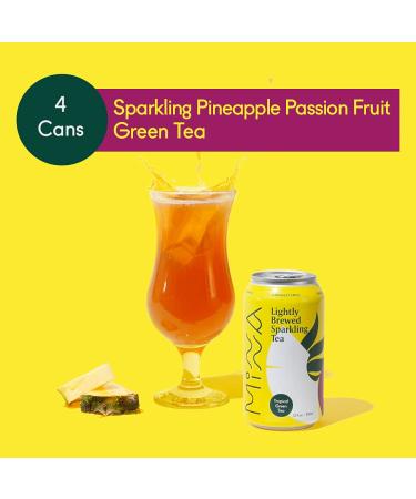 Minna Organic Sparkling Iced Tea Variety Pack - 12-Pack, No Sugar, Zero Calorie, Non-GMO, Fair Trade, 12 Fl Oz Cans - Original Variety - Buy Online on GoSupps.com