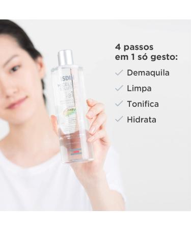 ISDIN Micelle Water 4in1 - 400ml | Gentle Cleanser for All Skin Types | International Shipping Available - Buy Online on GoSupps.com