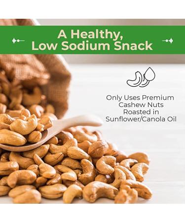 Sincerely Nuts Roasted Salted Whole Cashews - 5 lb Deluxe Kosher Snack | High-Protein Healthy Vegan Nut | Gourmet Quality Source of Vitamins & Minerals - Buy Online on GoSupps.com