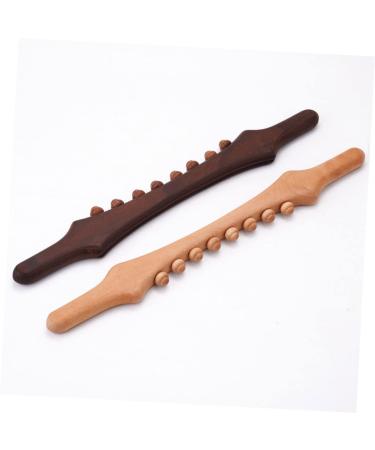 Beatifufu Gua SHA Wood Massage Tool - Trigger Point Body Roller for Back & Feet - Manual Muscle Massager for Fitness - Buy Online on GoSupps.com