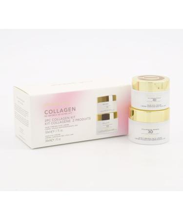 elizabeth grant - Collagen Re-Inforce 3D Ultra Lift | 2Pc Collagen Kit | 24Hr Firming Face Cr me 50mL + 24Hr Eye Cream 30mL