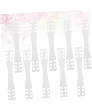 Lurrose 30-Piece Lanyard Accessories | Hearing Protection & Face Mask Hooks | Slide-Resistant Ear Rope Buckles (1 Pack) - White - Buy Online on GoSupps.com