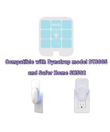 AMGOLIBI 32 Pack DT3005 Refill Glue Boards - Compatible with Dynatrap DT3005W & Safer Home SH502 - Replacement Sticky Cards for Model 23005-06 - Buy Online on GoSupps.com